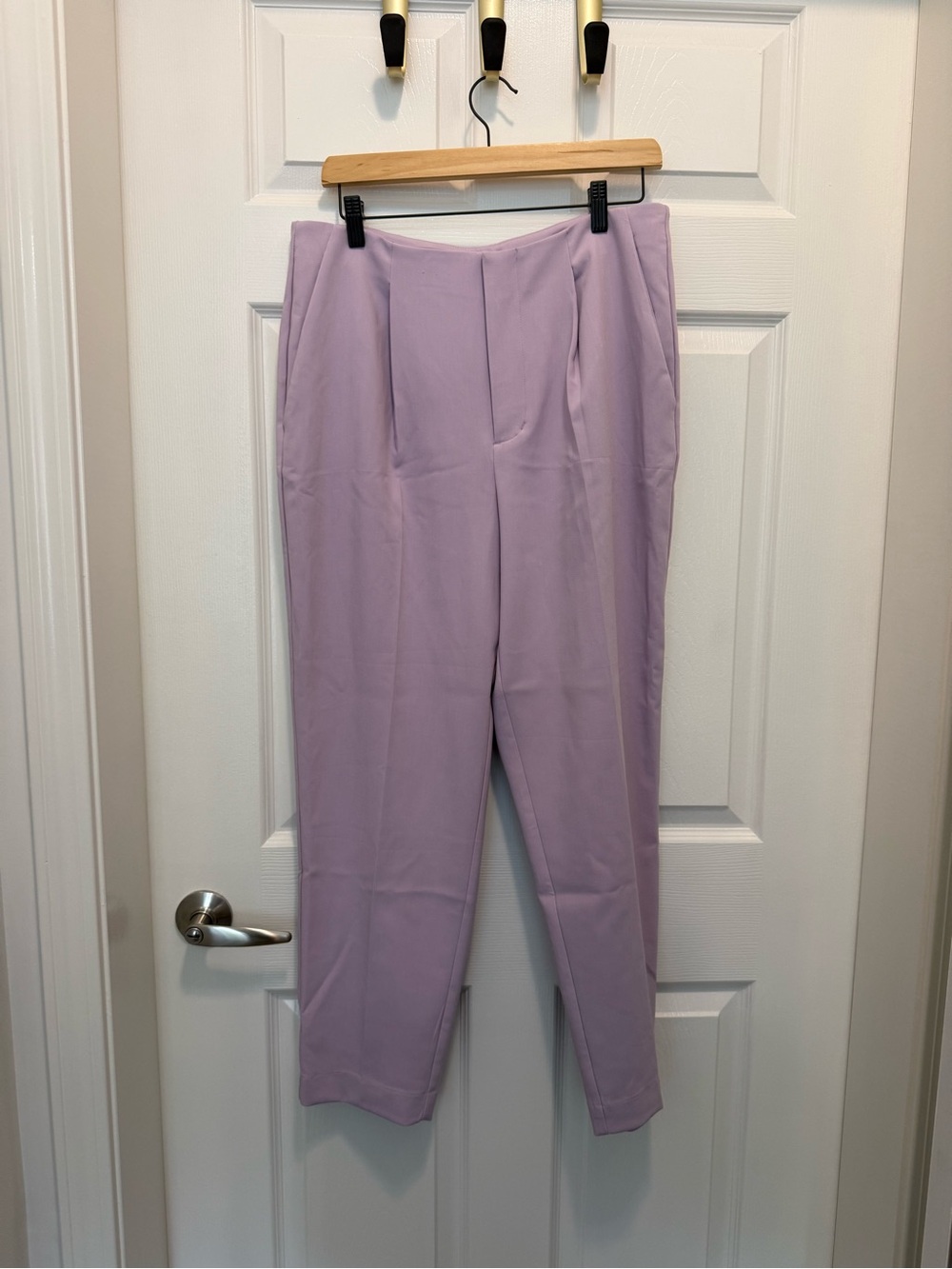 a new day Lavender Straight-Leg Women's Pants